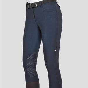 Navy Equiline Women's Riding Classic Breeches, size 26, made in USA